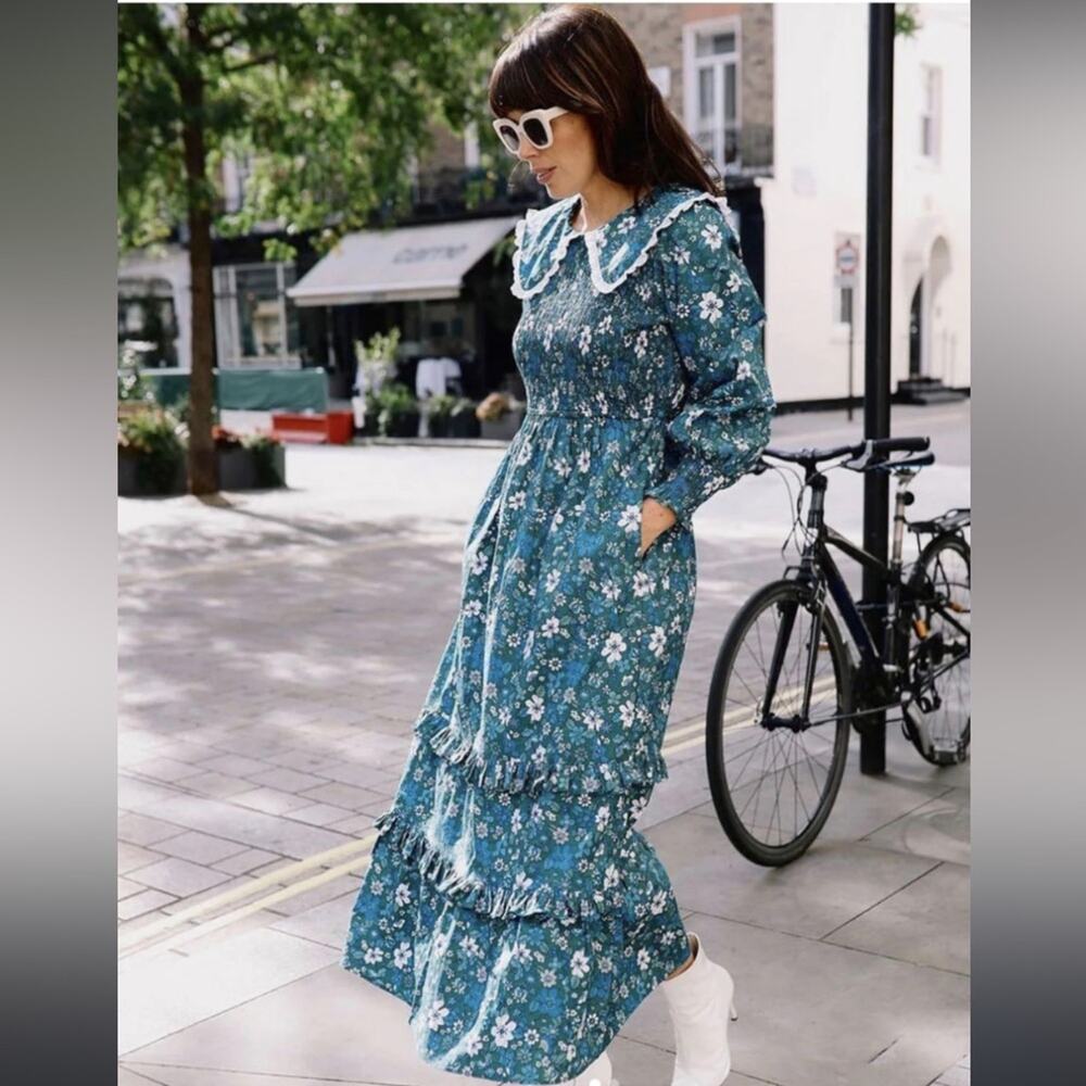 Pink City Prints Maxi Dress